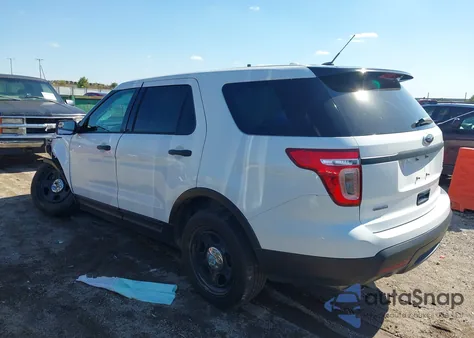 2013 Ford Police Interceptor from USA, damaged, VIN 1FM5K8AR2DGC40705